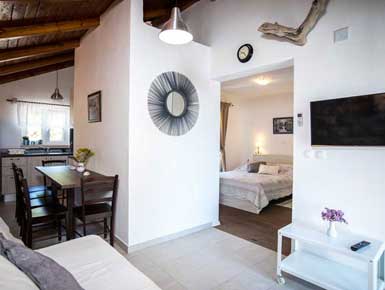 Spavaća soba  studio apartmana Marijan